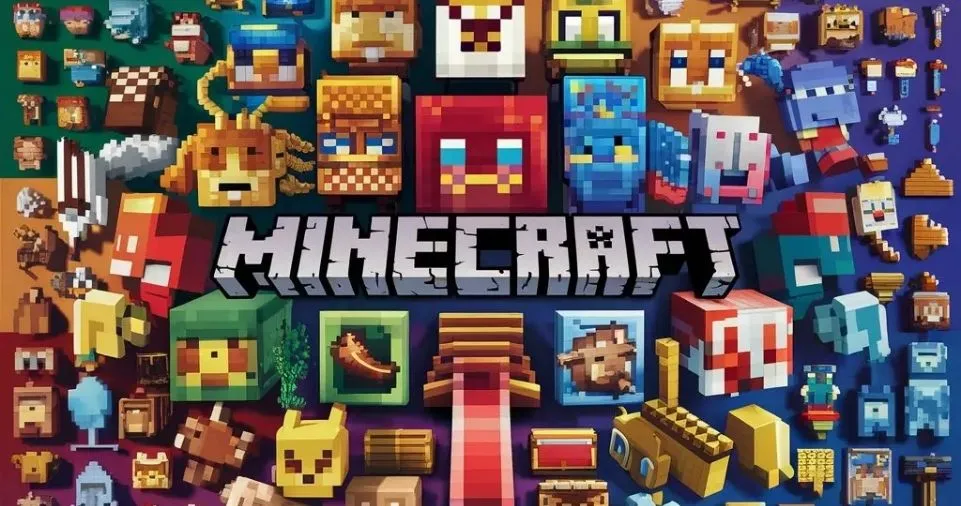 minecraft (2009) game icons banners